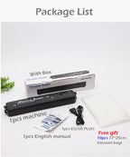 Vacuum Sealer Packaging Machine Film Sealer Vacuum Packer