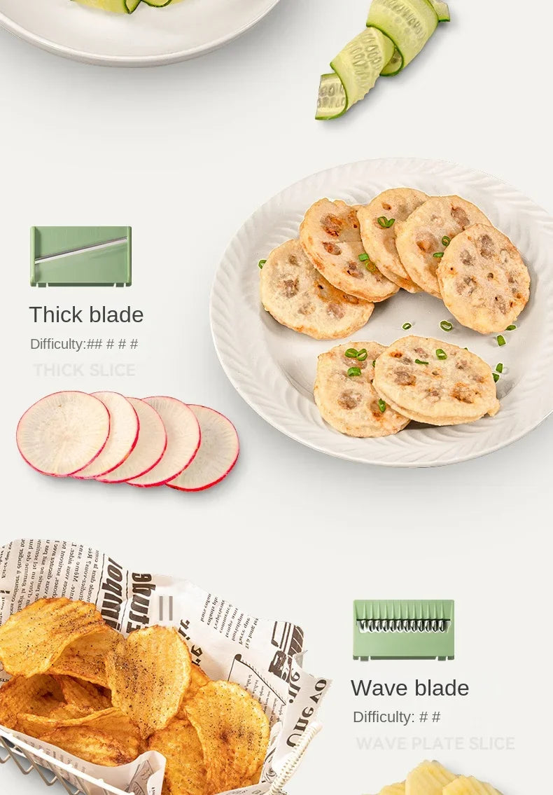 Multifunctional Potato Chips Cutter Vegetable Cutter