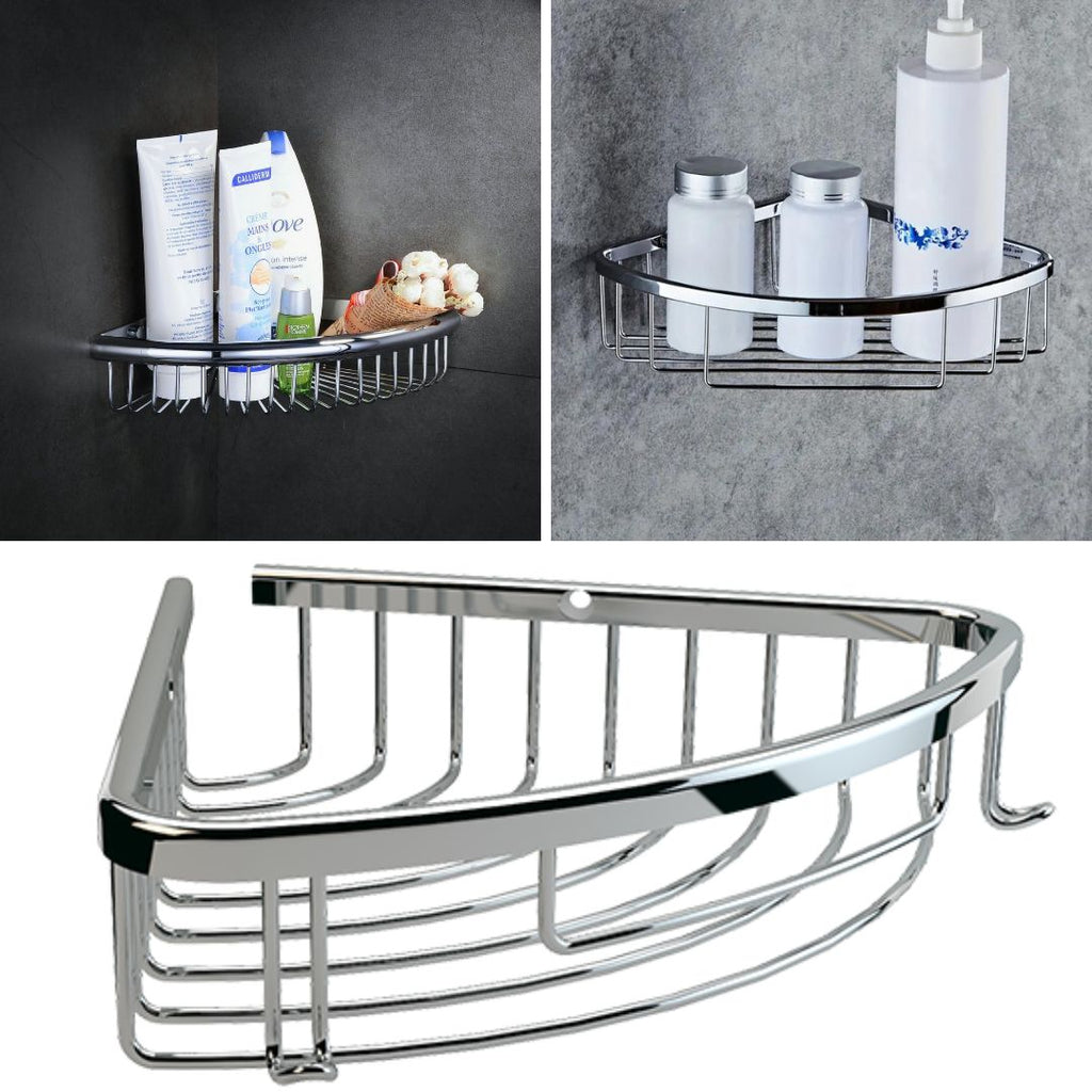Étagère angle de de douche inox "garantie 10ans"