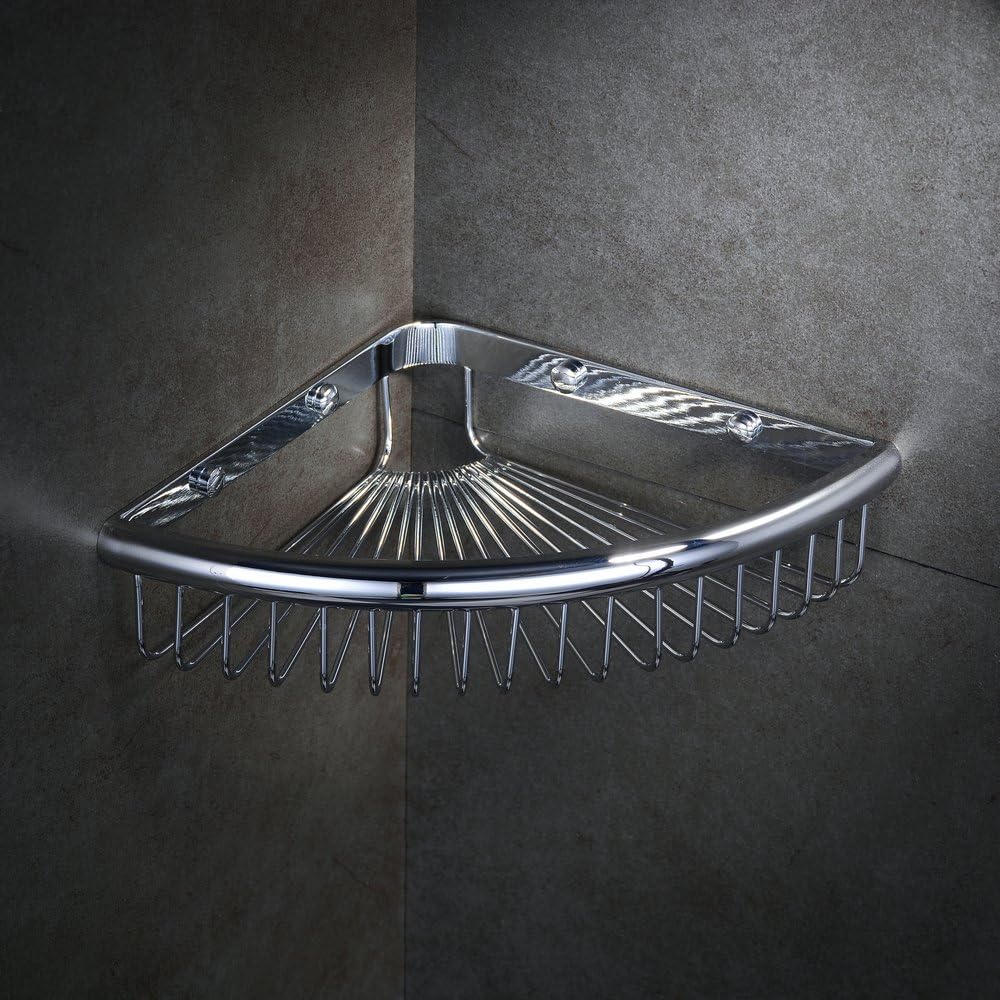 Étagère angle de de douche inox "garantie 10ans"