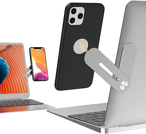 Support pliable de smartphone pour écran PC - Gray