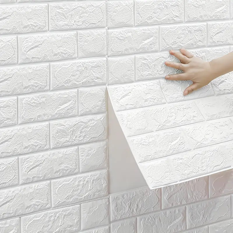 Pack 10 Panneaux décoratif adhésif 3D - 70cm*77cm*6mm