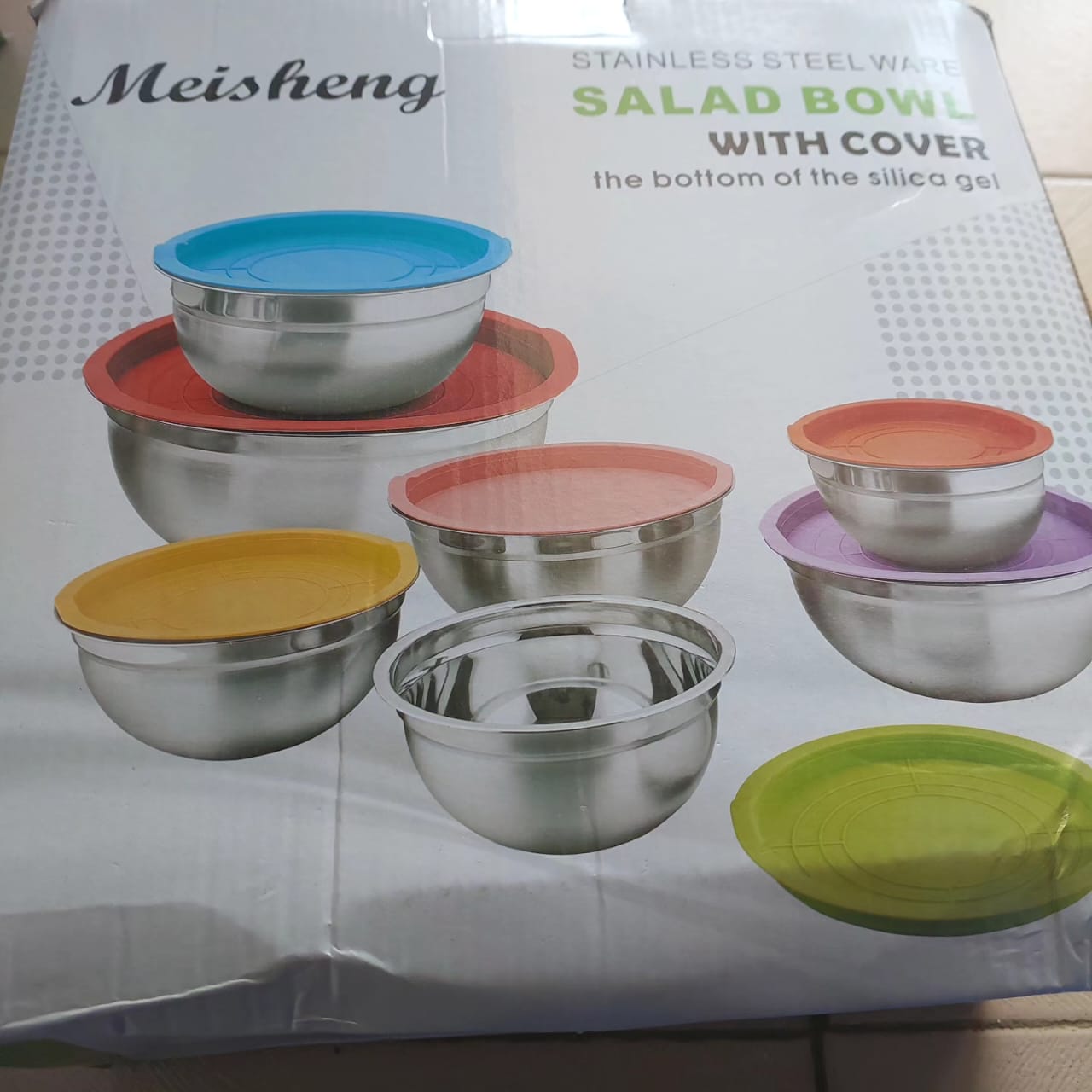 Ensemble de 5 Bols de Mélange