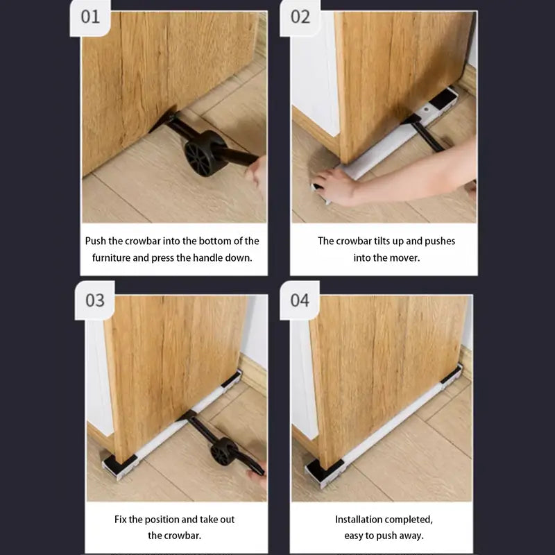 Support Mobile Extensible Pour Appareils Et Meubles (2pcs)