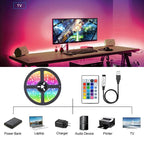 Ruban LED USB 5050 RGB 5V – 5m – Multicolore
