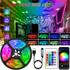 Ruban LED USB 5050 RGB 5V – 5m – Multicolore