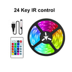 Ruban LED USB 5050 RGB 5V – 5m – Multicolore