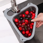 Panier d'angle pour évier de cuisine