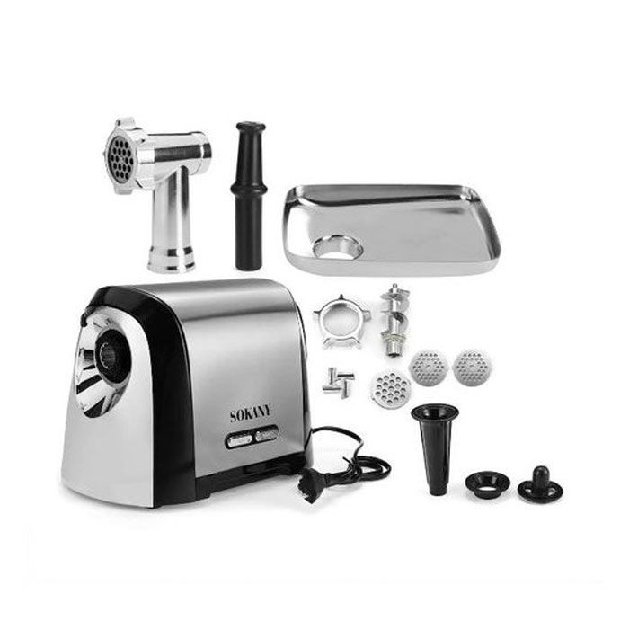Hachoir à Viande Électrique Sokany Sk-088 - 6.5 - 3200 W en Inox