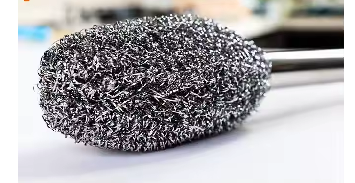 brosse à bille en acier à long manche avec un manche allongé